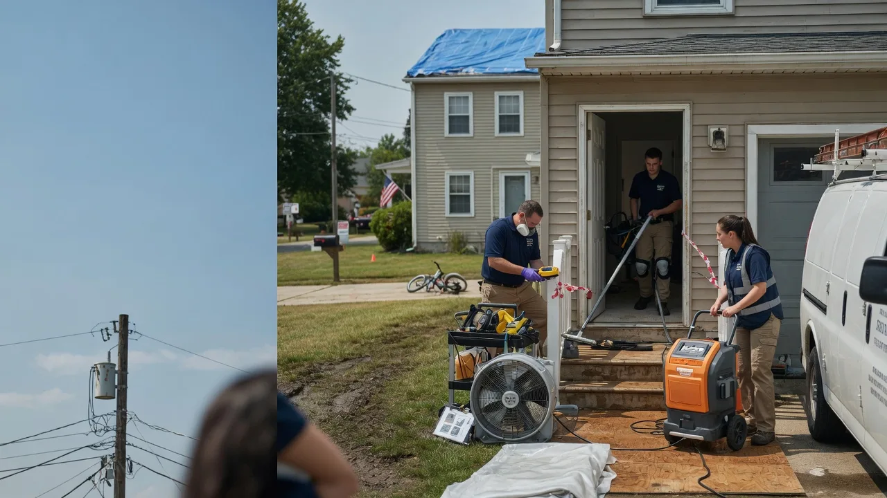 Water Damage Repair in Red Oak, OK near me